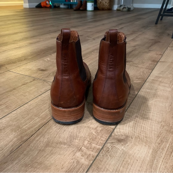 Patina daytripper chelsea boots leather men’s 7.5 cognac - Picture 3 of 11